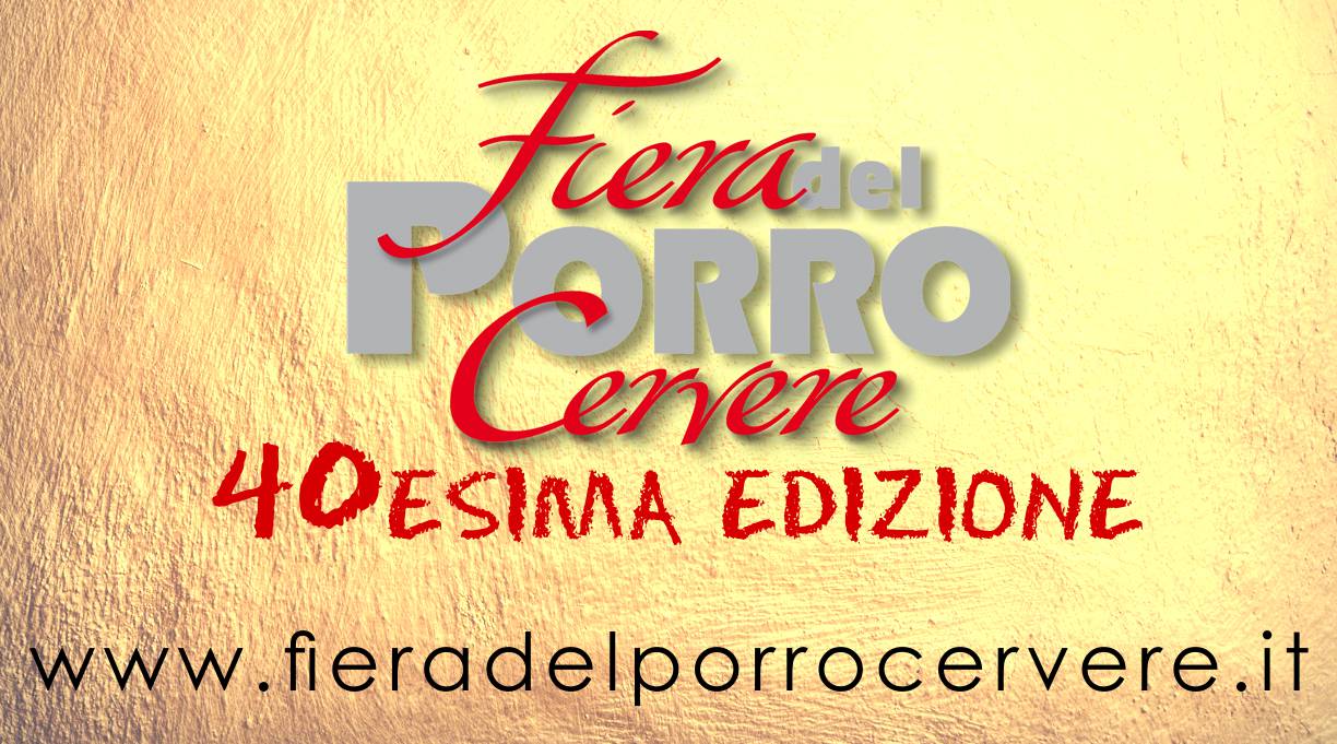 Nuovo sito ufficiale Fiera del Porro Cervere