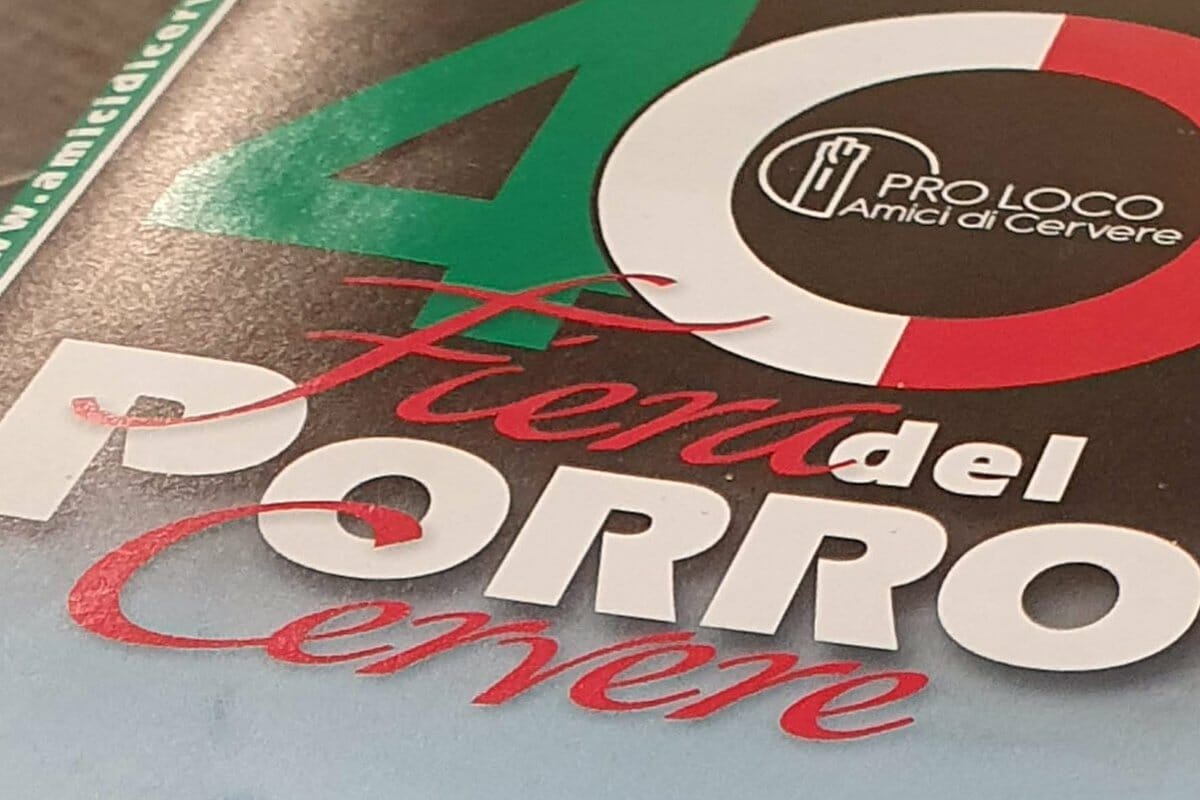 40esima Fiera del Porro Cervere